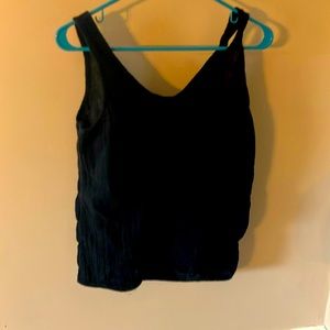 Michael stars blue tank top.  Size 0.